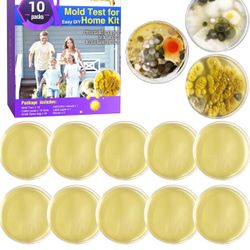 Mold Test for Home Kit,Home Mold Test,DIY Detector at Furniture,Wall Facing,Indoor Air Quality Testing Kits,Simple Detection Tests,air Tester,Black26 