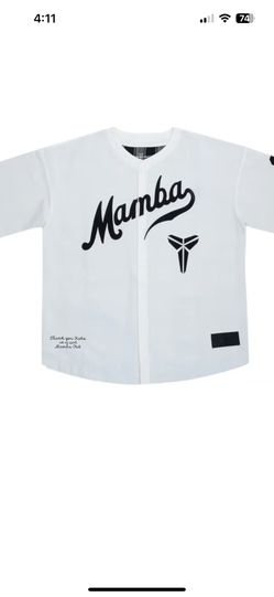 Nike Kobe Bryant Baseball Jersey White size Medium