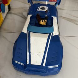 🚓 Large Paw Patrol Chase Car – Figure Attached!