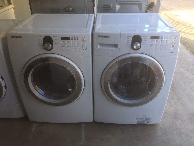 DBA C&V APPLIANCES 4.0 cu. ft. Front-Load Washer and Gas Dryer - $650