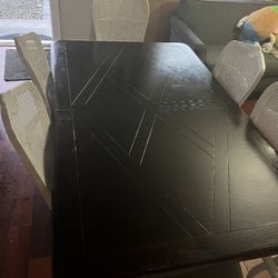 Dining Table With 6 Chairs
