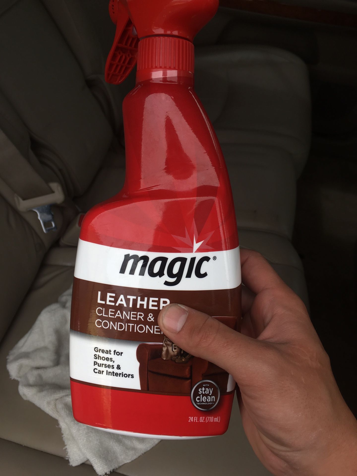 Interior cleaning (vacuum and cleaner)