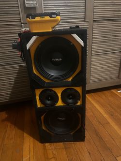 8 inch Chuchero speaker backpack
