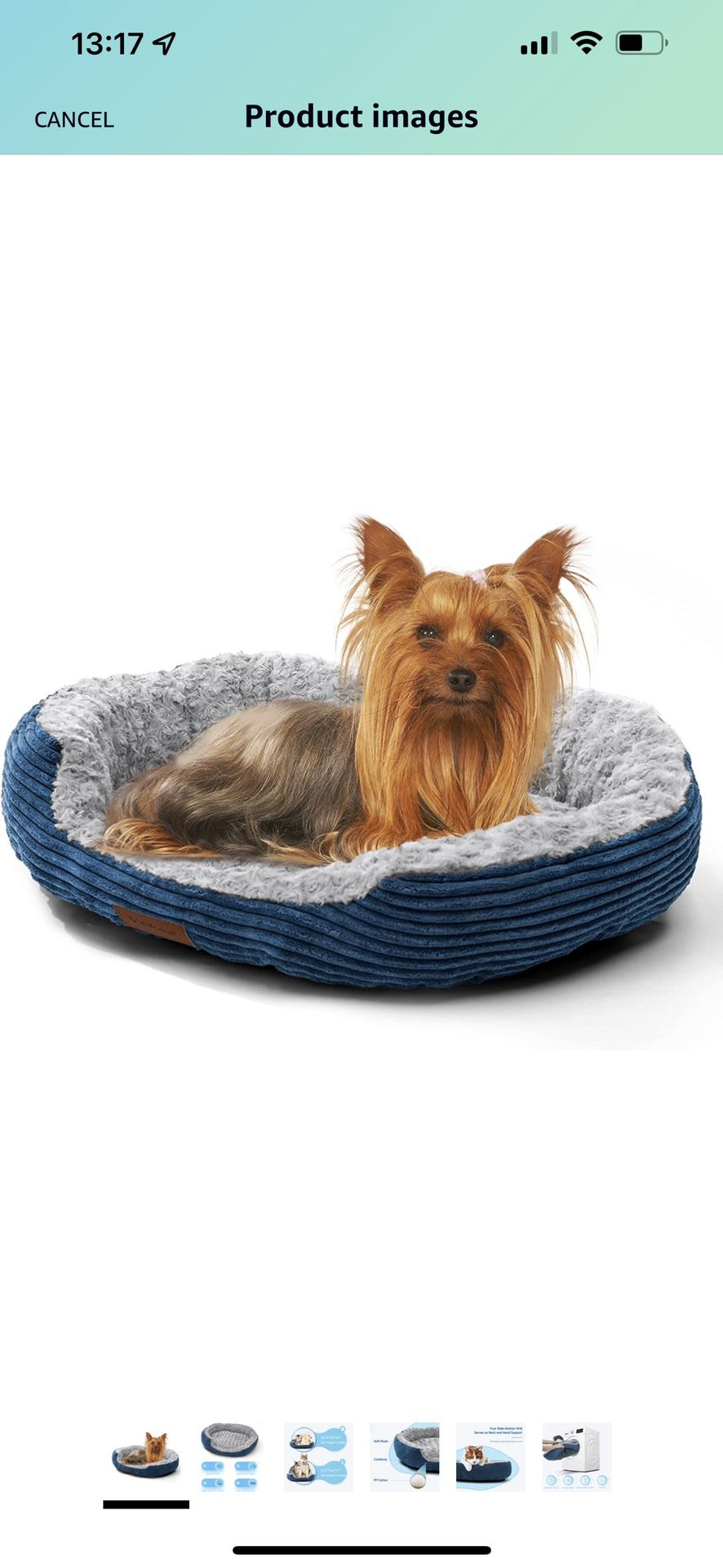 Dog Bed Low Leading Edge - Breathable Soft Plush Pet Bed, Machine Washable Dog Couch, Waterproof Nonskid Orthopedic Dog Bed