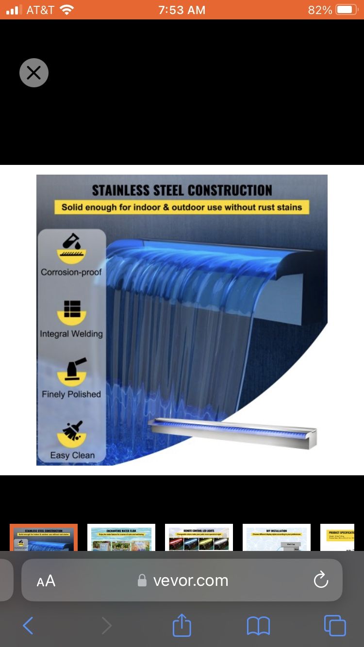 Waterfall (large 59”)