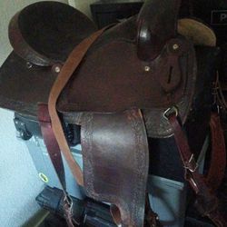 Simco Saddle 17 Inch Western Horse Saddle 