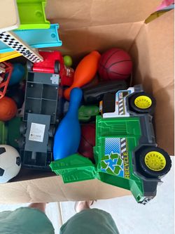 Box of Misc Toys