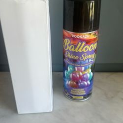 Party Balloon Shine Spray, 450ml, Silicone Spray for Latex Balloons, Waterproof High Gloss Finish for Party Balloons, 1pack