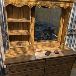 Wood Dresser 