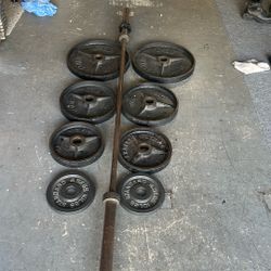 Barbell And Plates