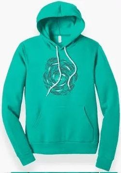The Chosen,  Light Green Hoodie, Size 2 XL