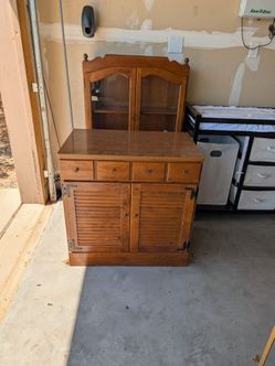 Buffet with china cabinet