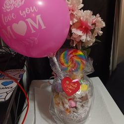 Mothers day candy vase