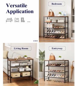 Shoe Storage - Living Room Table (New)
