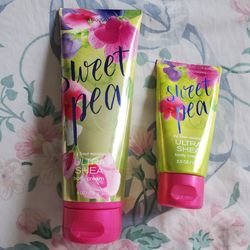 Bath and body Works cream Sweet Pea