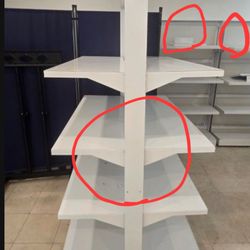 Gondola Shelving + 2 End Unit