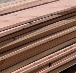 Redwood Dry 1x8x8-12 $12-$24 ( 1 Side smooth)