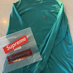 Large Supreme, Long Sleeve Tee