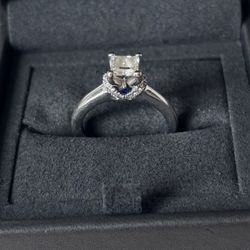 Vera Wang 1/10 CTTW Natural Diamond Engagement Ring