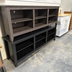 70” Tv Stands Dark Grey Or Black 