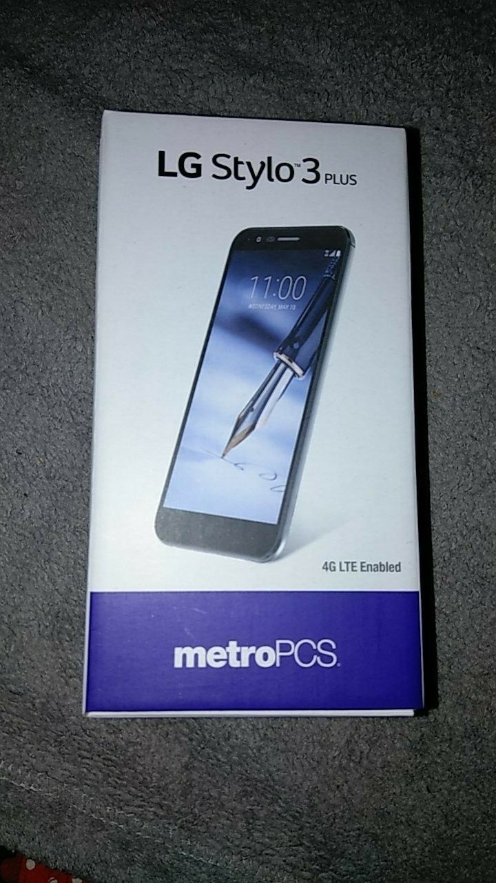 LG Stylo 3 plus from metro pcs .