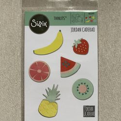 Sizzix Thinlits Die Set 16Pk Summer Fruit 663597
