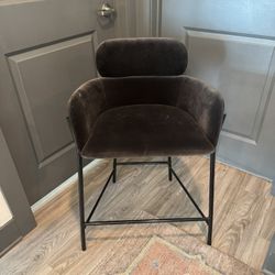 CB2 Mink Counter Stools Set Of 3 