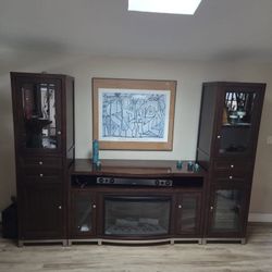 luxurious entertainment center