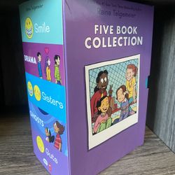 Reina Telgemeier 5 Book Collection