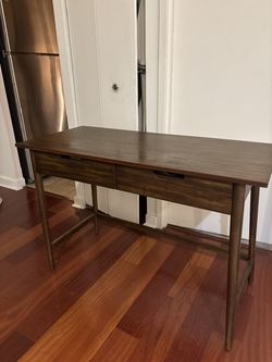 Dark Wood Desk