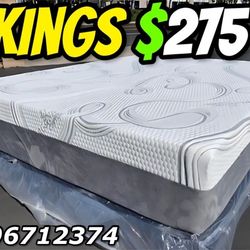 Kingg Size Organic Cotton Hybrid Cool Memoryfoam Matres.colchon..