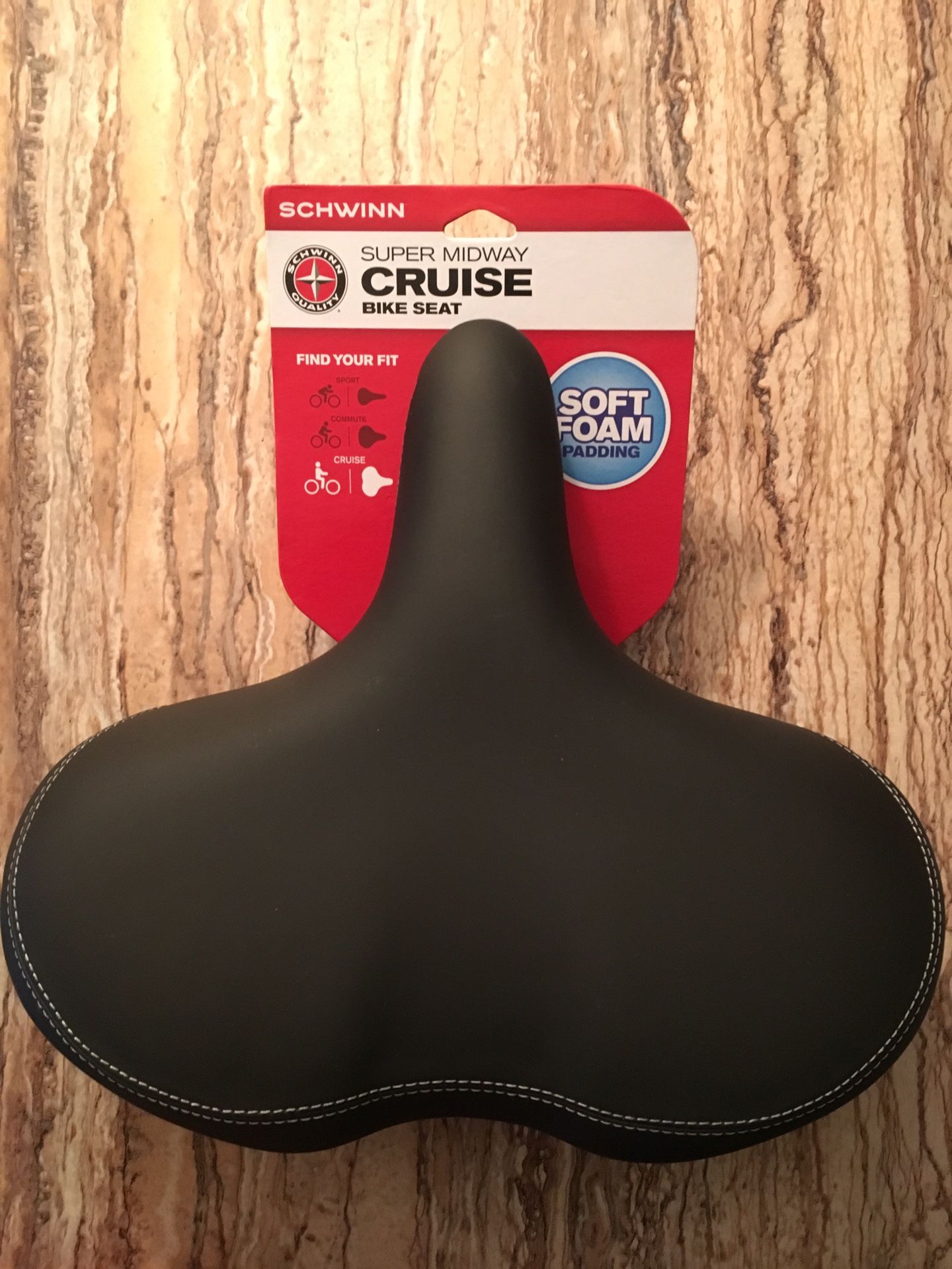 SCHWINN Super Midway Cruise Bike Seat