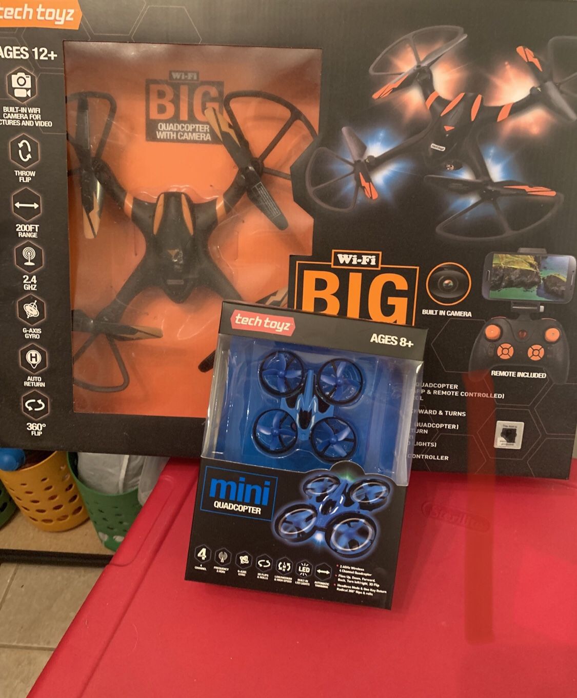Brand New Drone With Camera and Mini Drone Bundle
