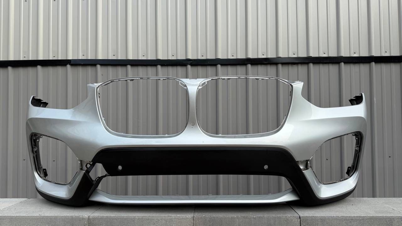 BMW X3 G01 2018 2019 2020 2021 ORIGINAL SILVER FRONT BUMPER
