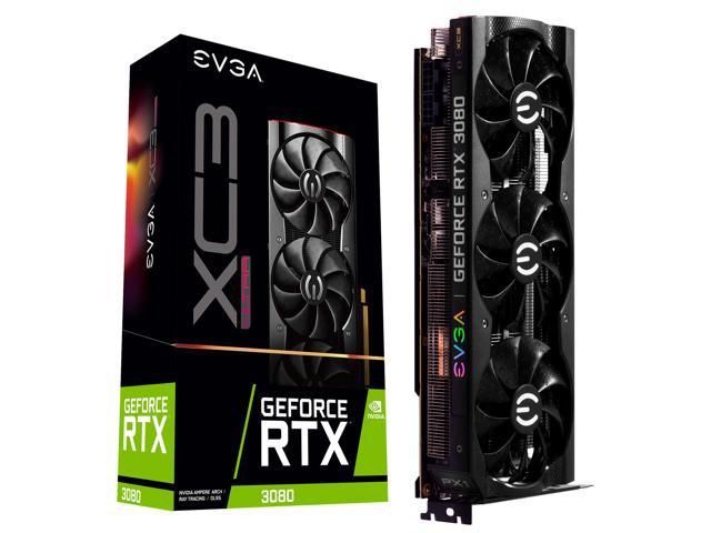 EVGA GeForce RTX 3080 XC3 ULTRA GAMING Video Card, 10G-P5-3885-KR, 10GB GDDR6X, iCX3 Cooling, ARGB LED, Metal Backplate. UNIQUE Rare CARD COSTS $1800
