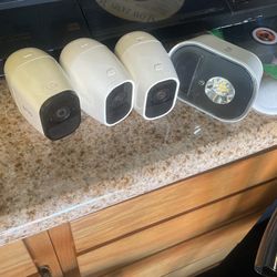 Arlo Cameras Security Lights And Base Station