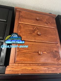 Oak pinewood three drawer dresser new chest cajonera de Pino nuevo