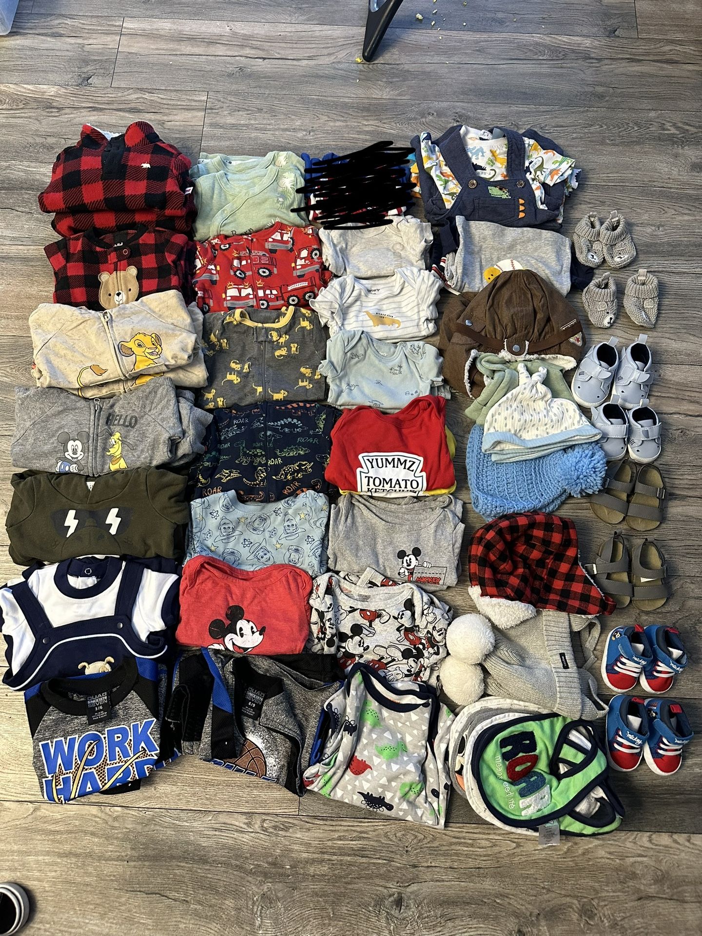 Twin Baby Boys Clothes 3-6months
