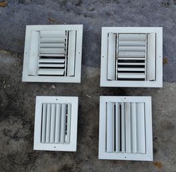 4 AC VENT GRILL 8x6 10x8 10x10 10x10