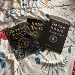 Books: Herbal Magic, Moon Magic, House Magic