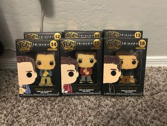 Funko Pop Pins Friends