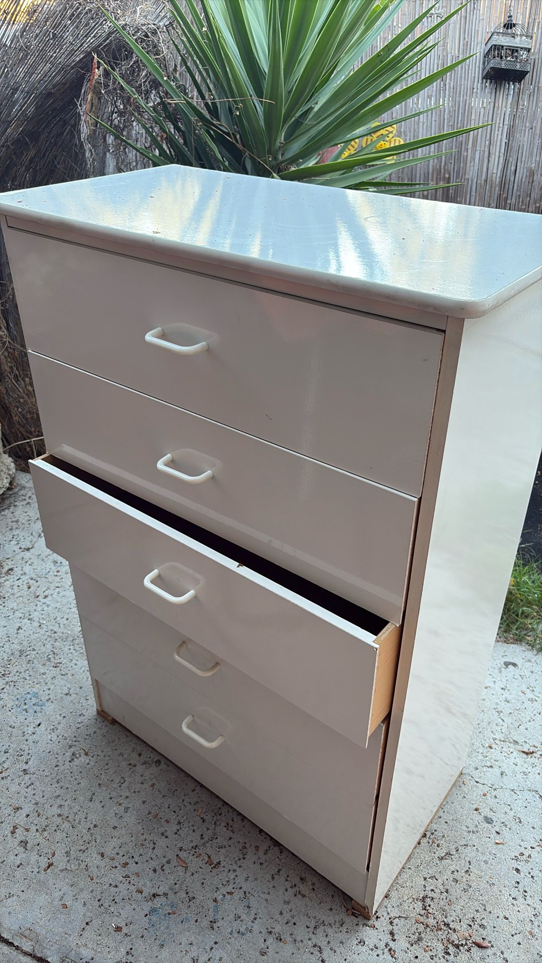 White Dresser