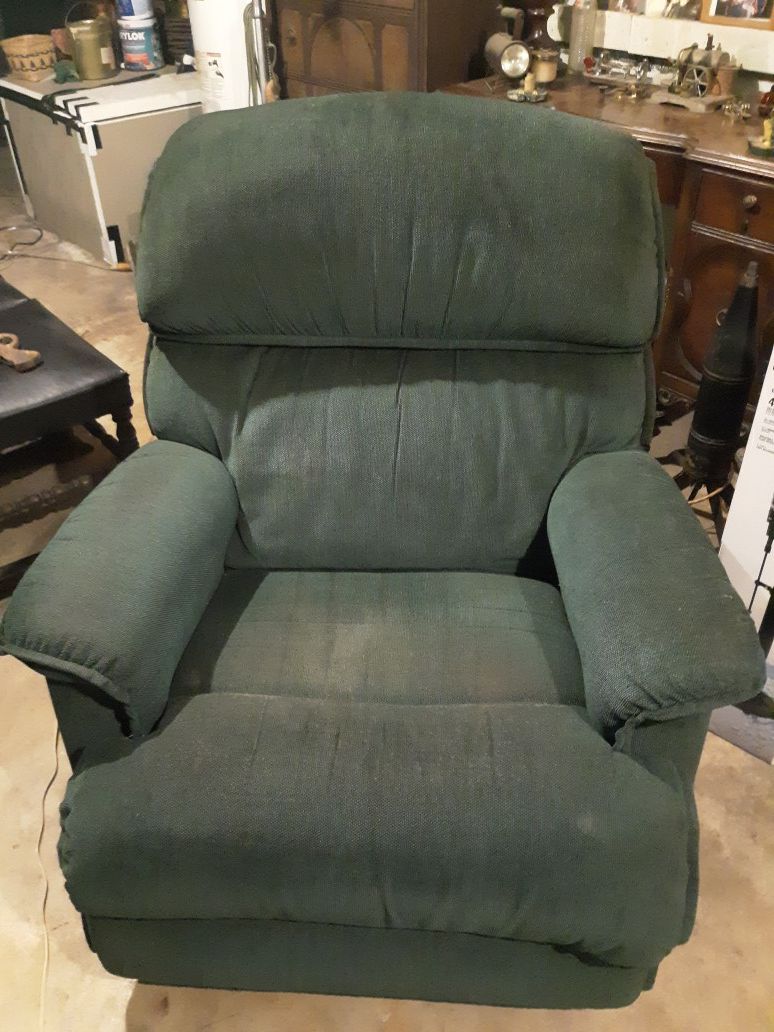 Green Lazy boy Reclining Chair
