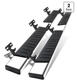 05) COMNOVA 6 Inches Running Boards Compatible with 2009-2018 Dodge Ram 1500 Crew Cab(Including 2019-2024 Classic), 2010-2026 Ram 2500 3500, Stainless