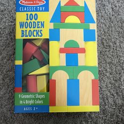 Melissa & Doug Wooden Blocks
