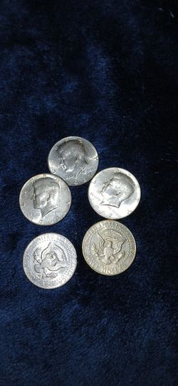 Half Dollar Silver Coins $9 Each coin Piece