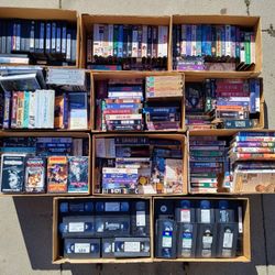 Huge VHS Movie Collection Lot - Classics, Family, Action, Drama, Documentary