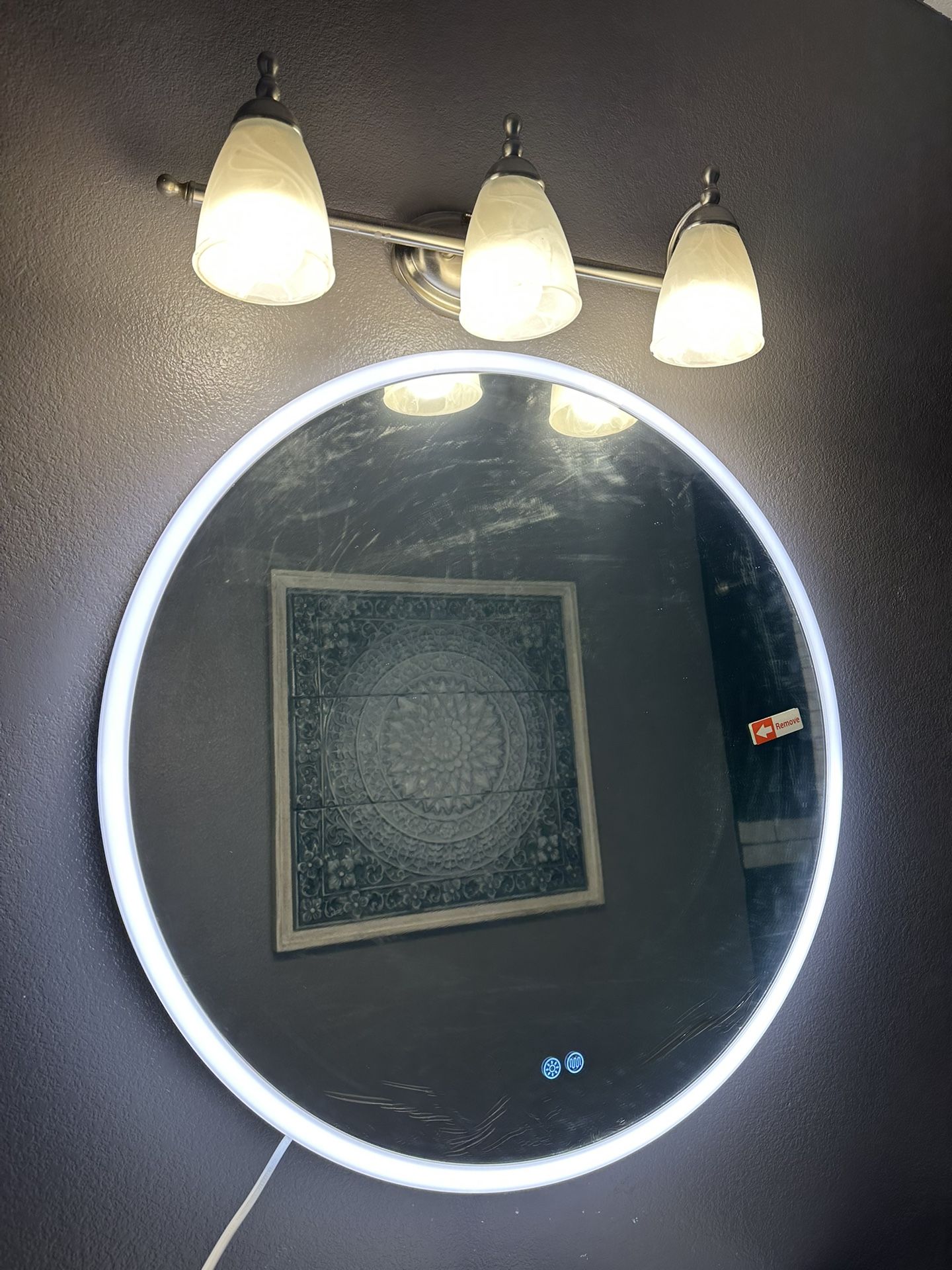 Vanity Round Mirror