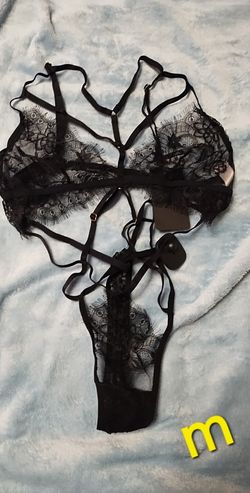 Super Cute 1 Piece Lingerie/ Medium/ New/ $30 Cash Only/ Blue Diamond And Rainbow 