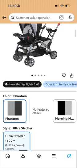 Baby Trend Sit & Stand Stroller